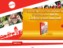 Tablet Screenshot of katalogi-mattel.pl